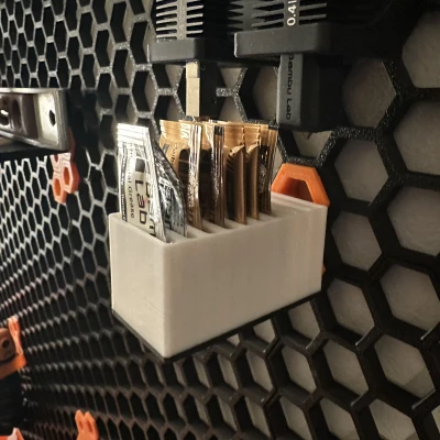 Giá Đỡ Gói Keo & Mỡ Bambu Labs Cho Tường Lưu Trữ Tổ Ong