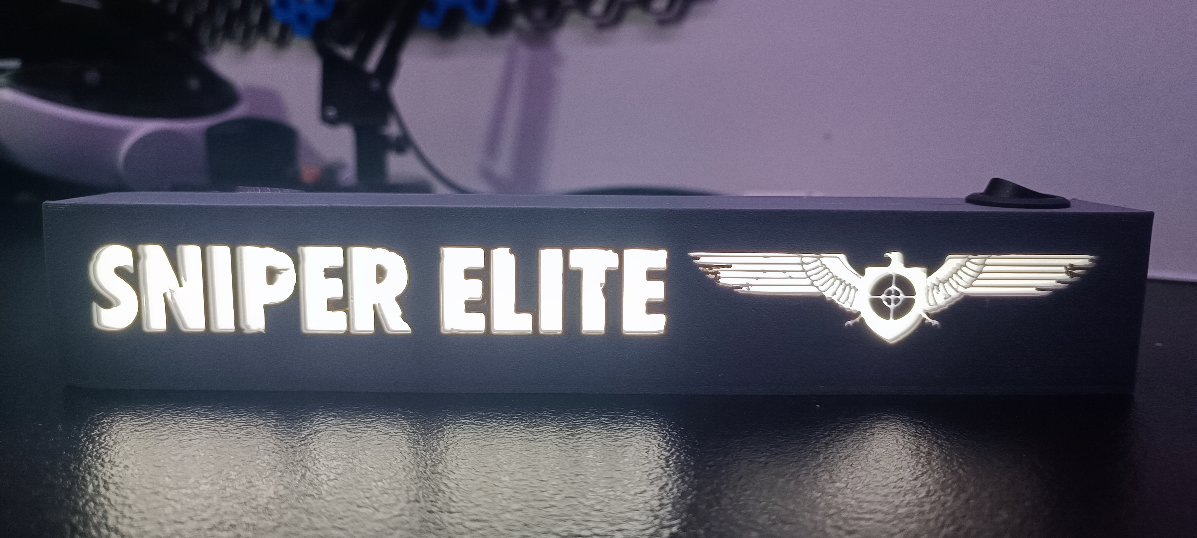 Logo Sniper Elite Phát Sáng