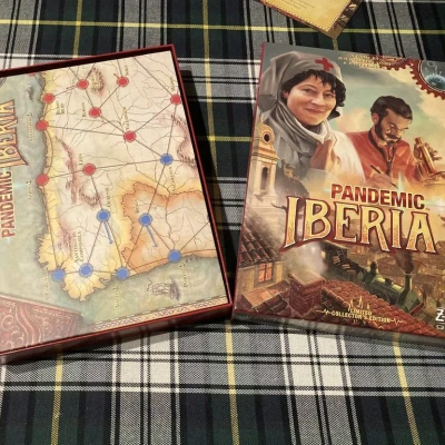 Bộ Insert Sắp Xếp Hộp Game Pandemic Iberia