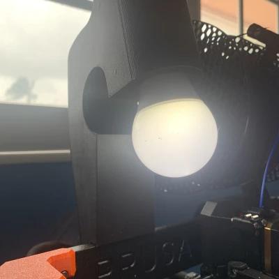 Kẹp Giữ Đui Đèn E26 Cho Prusa MK4/MK3