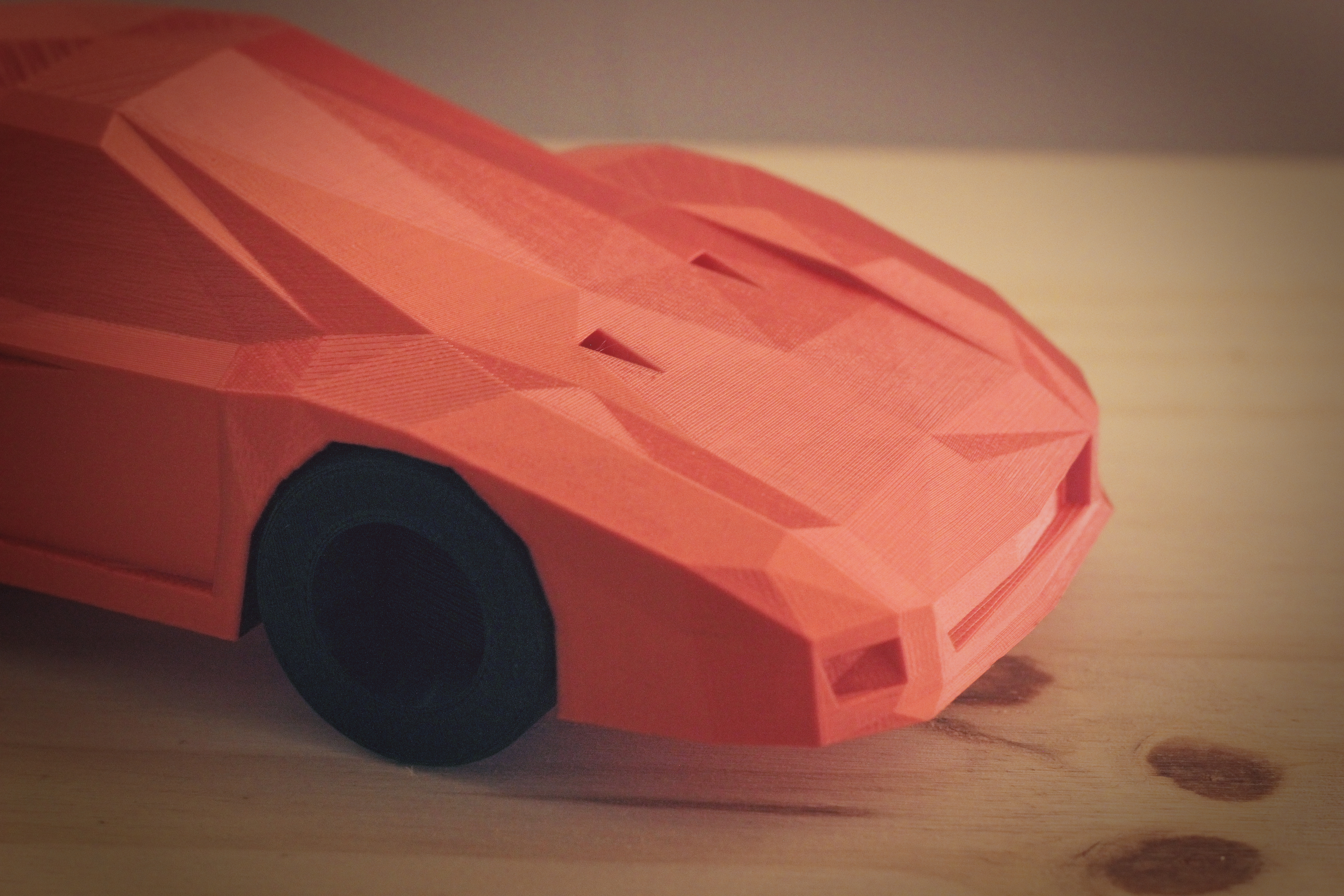 Ferrari F40 Low-Poly