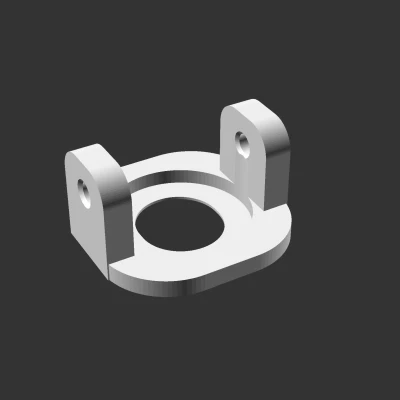 Tấm Đệm Thân Xe RC Kiêm Đế Giữ Nam Châm (openSCAD)