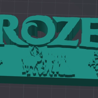 Biển Hiệu Frozen