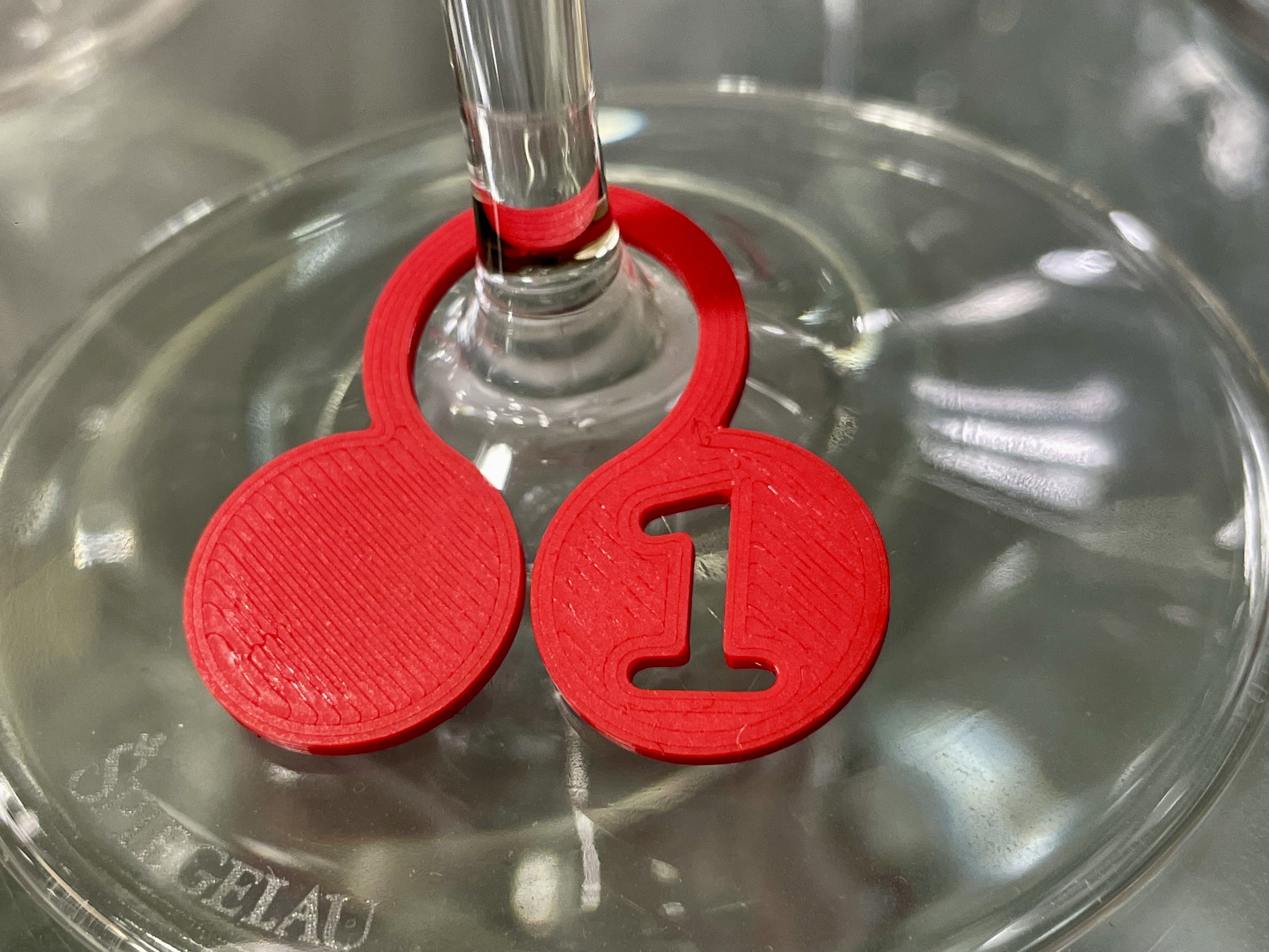 Thẻ Tên Ly / Thức Uống / Rượu Vang