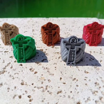 Vòng Cổ Khăn Quàng Con Sói Saint Francis of Assisi V2