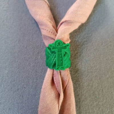 Vòng Cổ Khăn Quàng Con Sói Saint Francis of Assisi V2