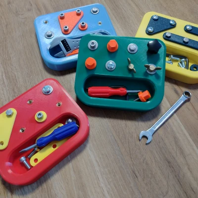 Đồ Chơi Bắt Vít Rèn Luyện Kỹ Năng Vận Động