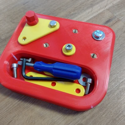 Đồ Chơi Bắt Vít Rèn Luyện Kỹ Năng Vận Động