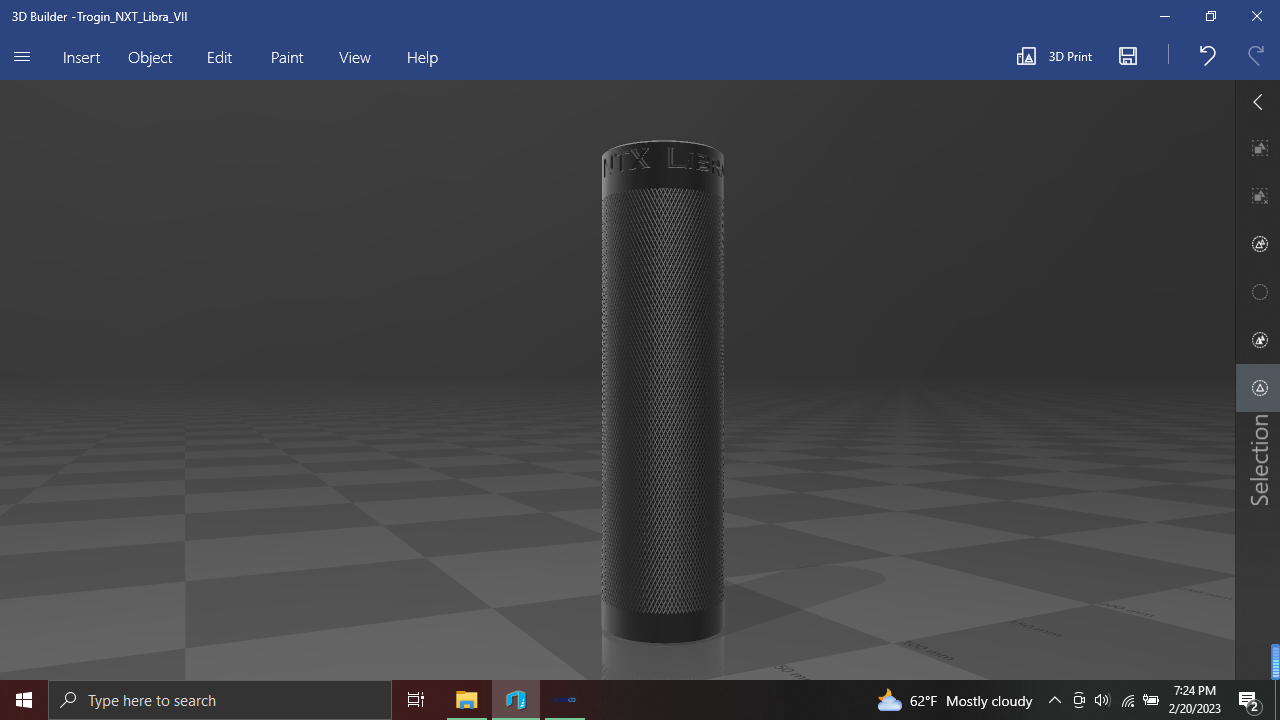 Ống giảm thanh Airsoft Trojan NTX Libra VII