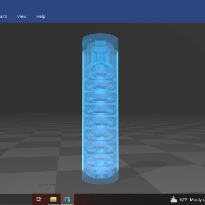 Ống giảm thanh Airsoft Trojan NTX Libra VII