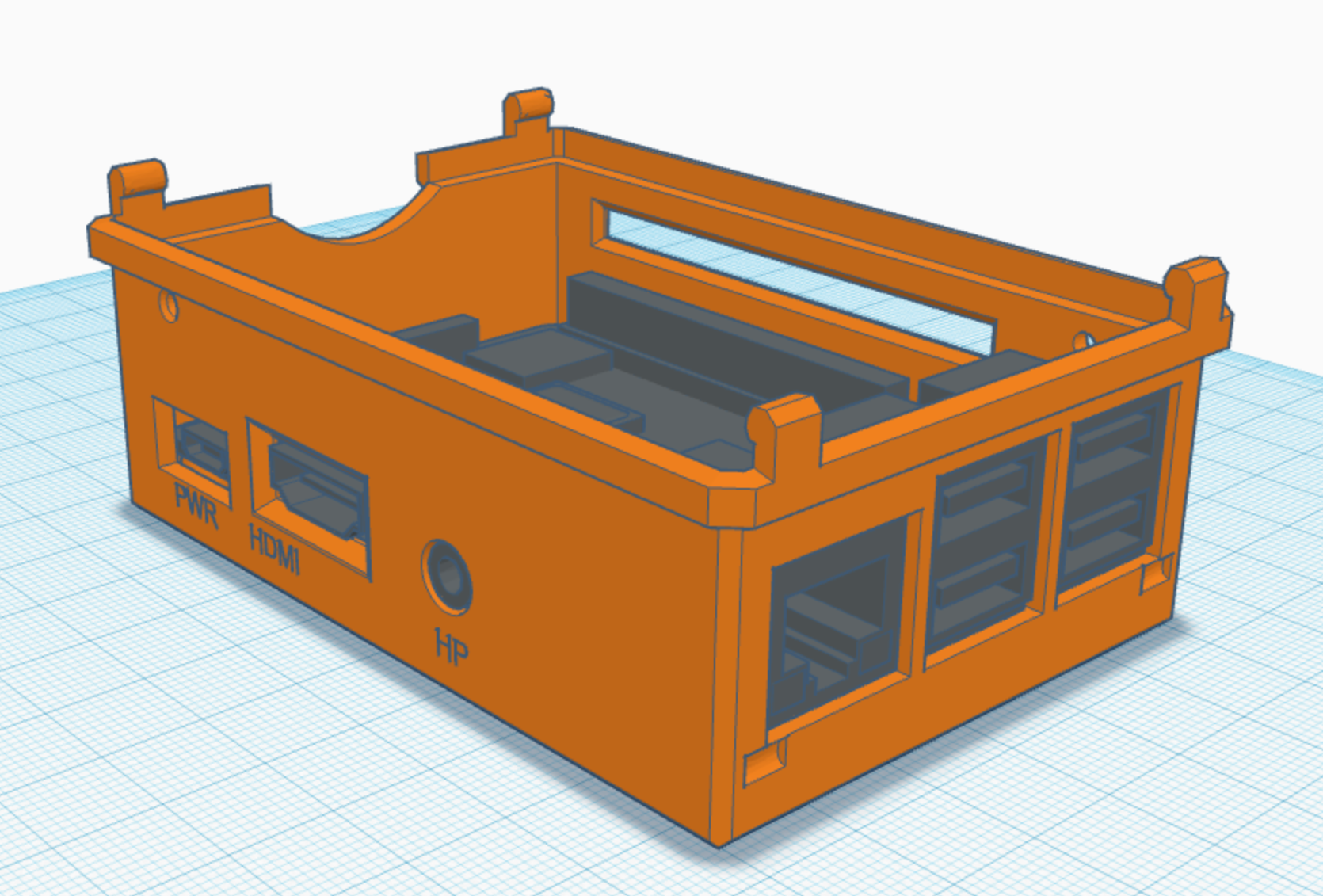 Vỏ Case Xếp Chồng Modul Cho Pi 3