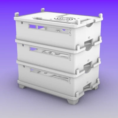 Vỏ Case Xếp Chồng Module Cho Raspberry Pi 4