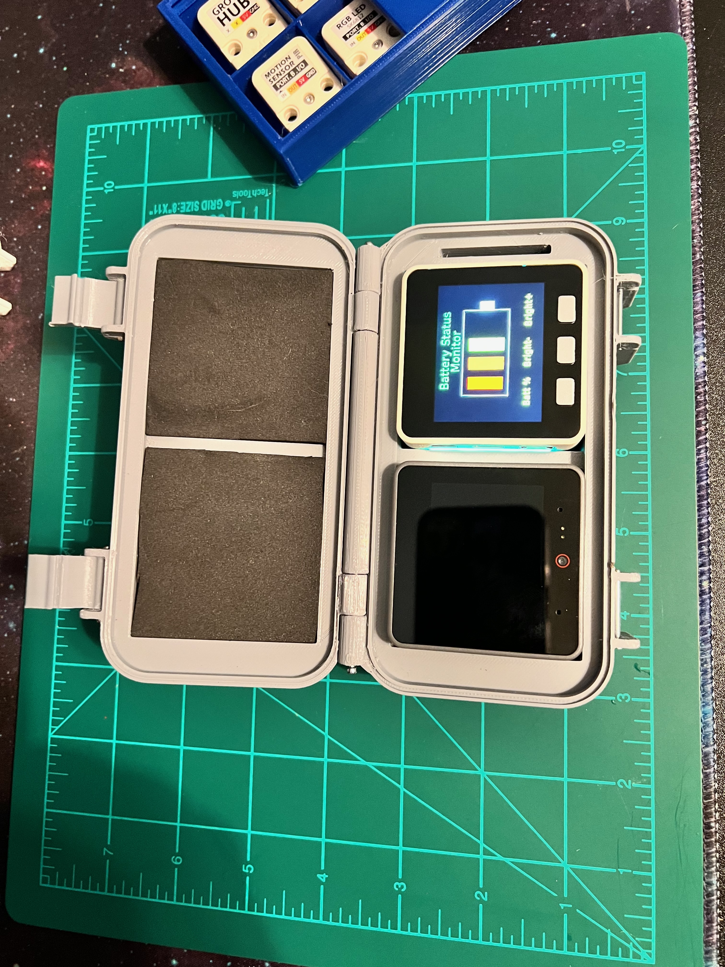 Hộp Đựng Kiểu Pelican Cho M5Stack Core / Core2 / CoreS3