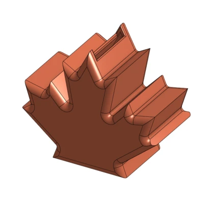 Ống heo hình Lá Phong Canada