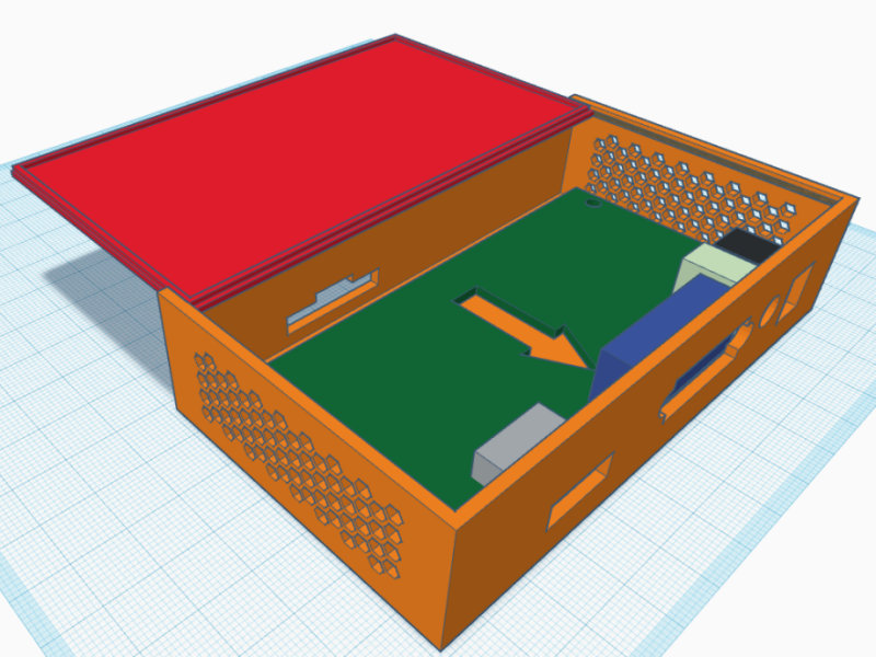 Vỏ Case cho Bo Mạch Điều Khiển HDMI VGA LP133WF2-SPA1
