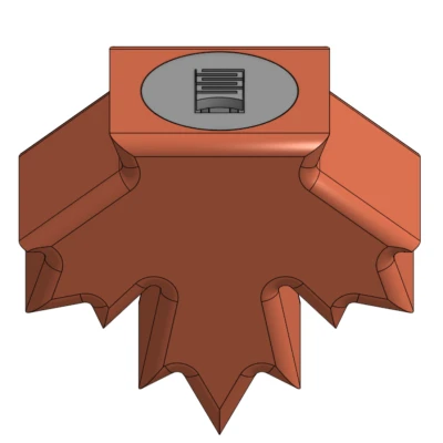 Ống heo hình Lá Phong Canada