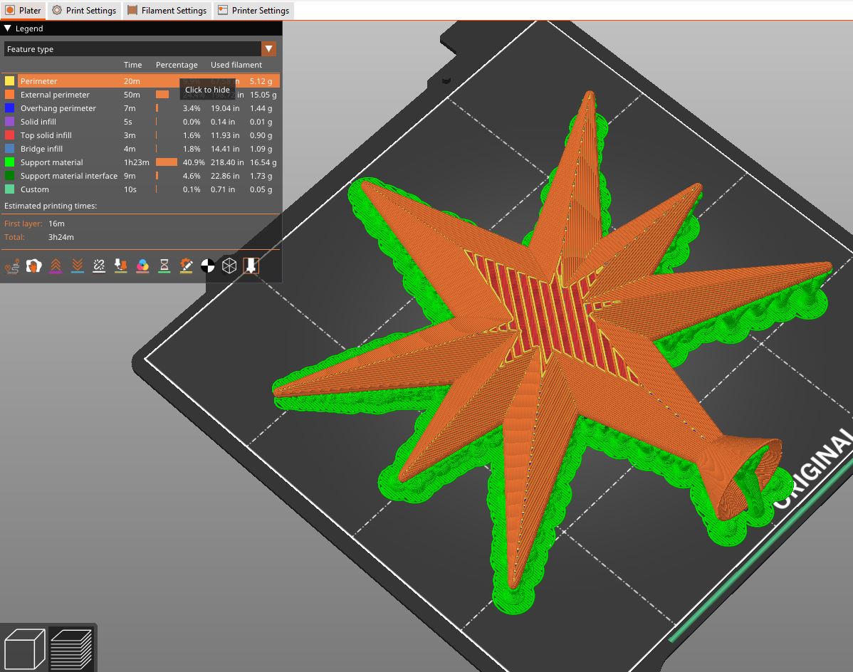 Đỉnh Sao Giáng Sinh Trang Trí Cây Thông