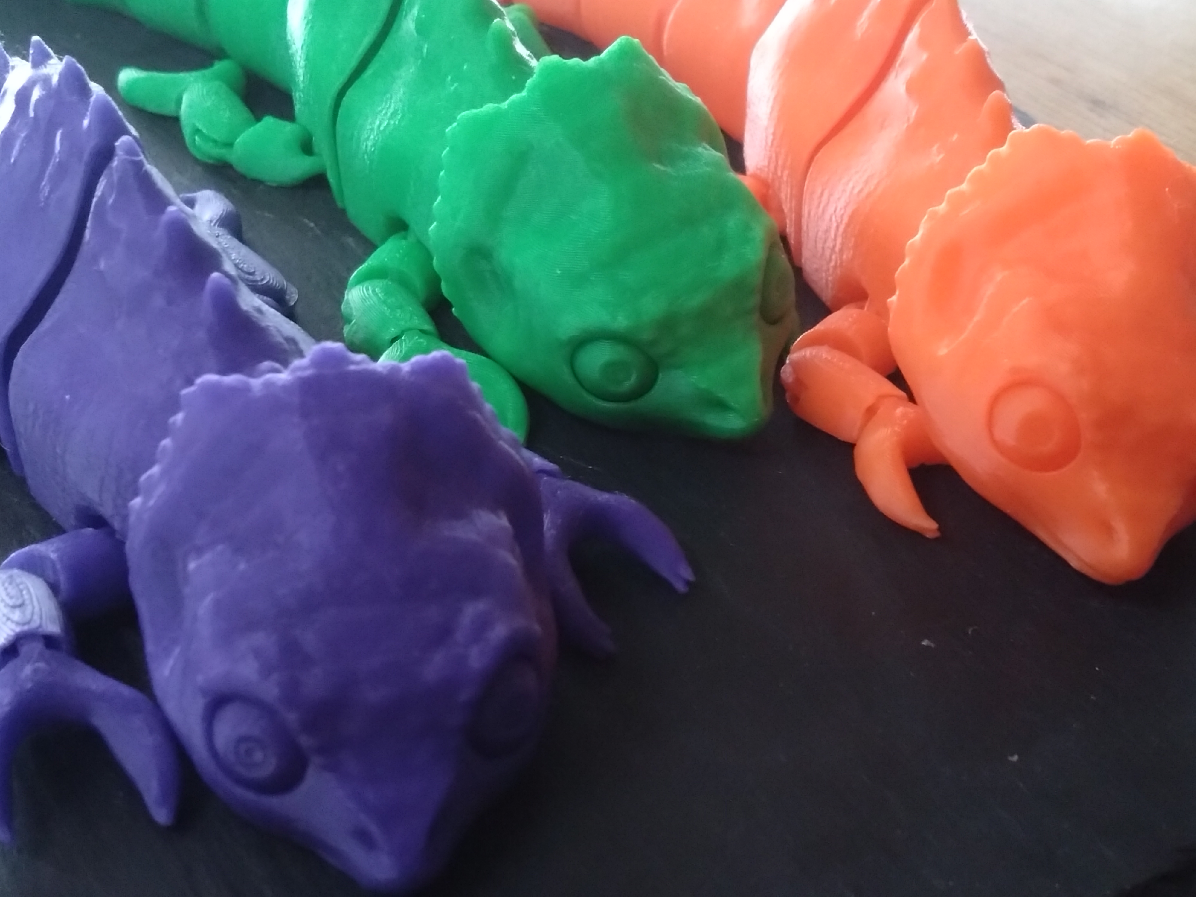 Mô Hình Tắc Kè Hoa Đồ Chơi Khớp Nối