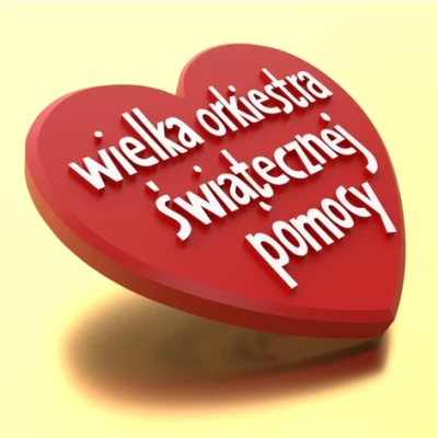 Logo WOŚP - Wielka Orkiestra Świątecznej Pomocy