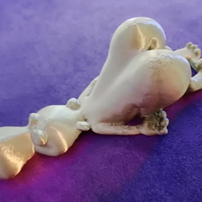 Mô hình 3D "Kleines Arschloch" - Nhân vật truyện tranh độc đáo