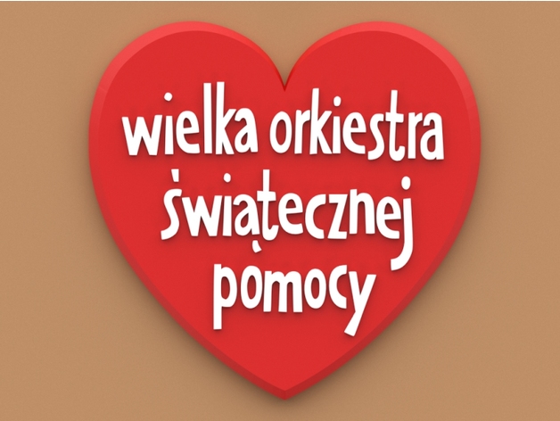 Logo WOŚP - Wielka Orkiestra Świątecznej Pomocy
