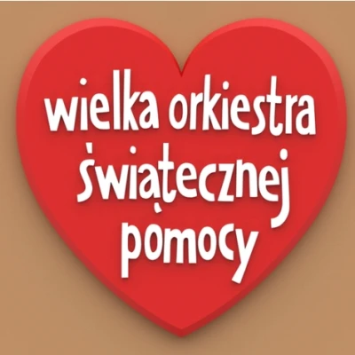 Logo WOŚP - Wielka Orkiestra Świątecznej Pomocy