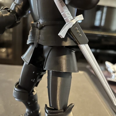 Giáp eo Hiệp Sĩ Trung Cổ có bao kiếm