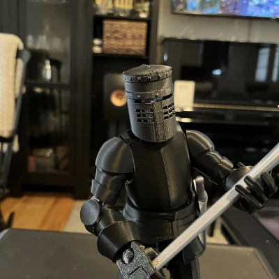 Nón Giáp Hiệp Sĩ Đen