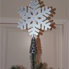 Đồ Trang Trí Đỉnh Cây Thông Hình Bông Tuyết - Thumbnail 3