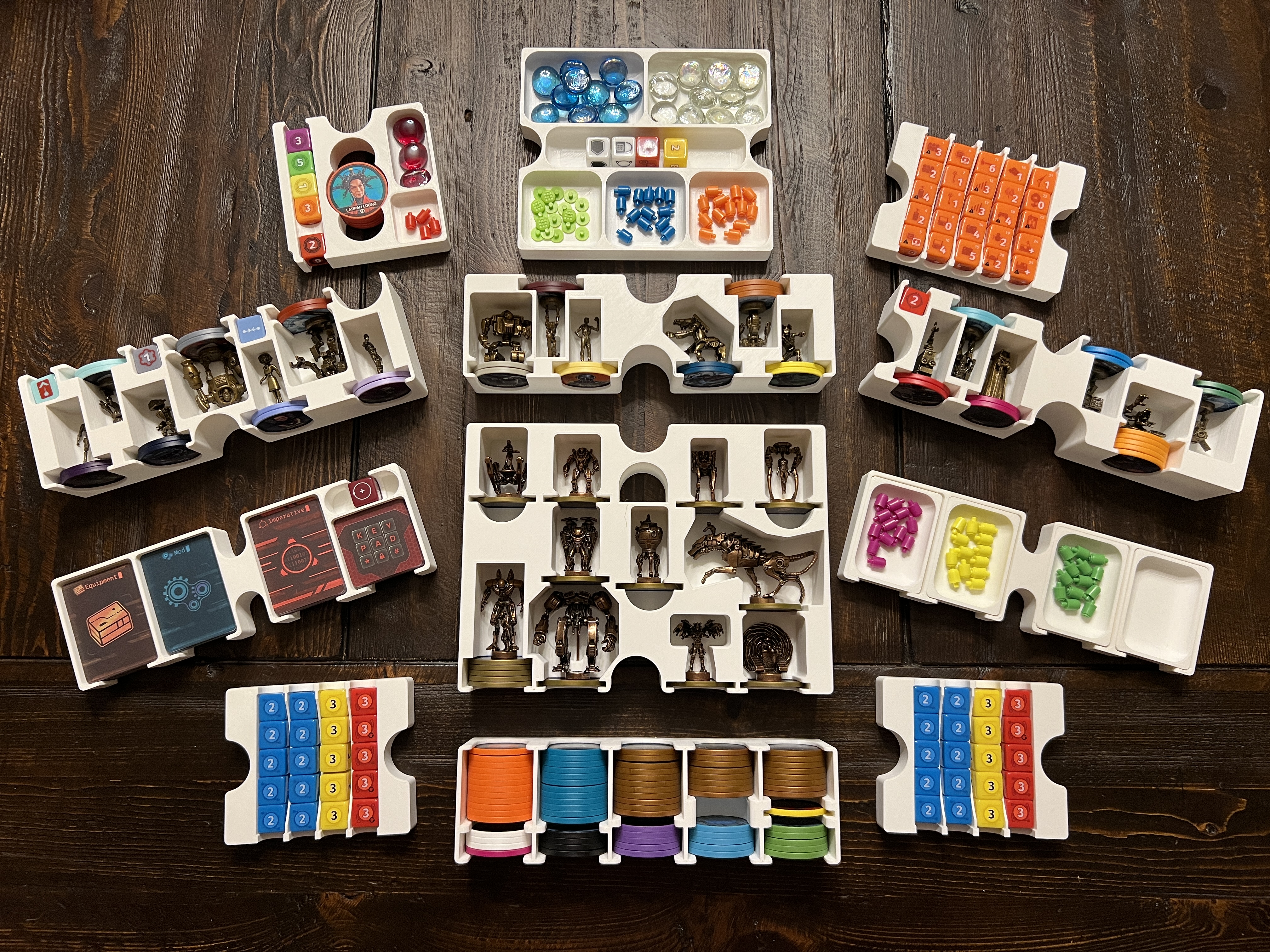 Bộ Insert / Khay Đựng Burncycle - Chứa Tất Cả Bản Mở Rộng và Cả Hai Bộ Brassmags