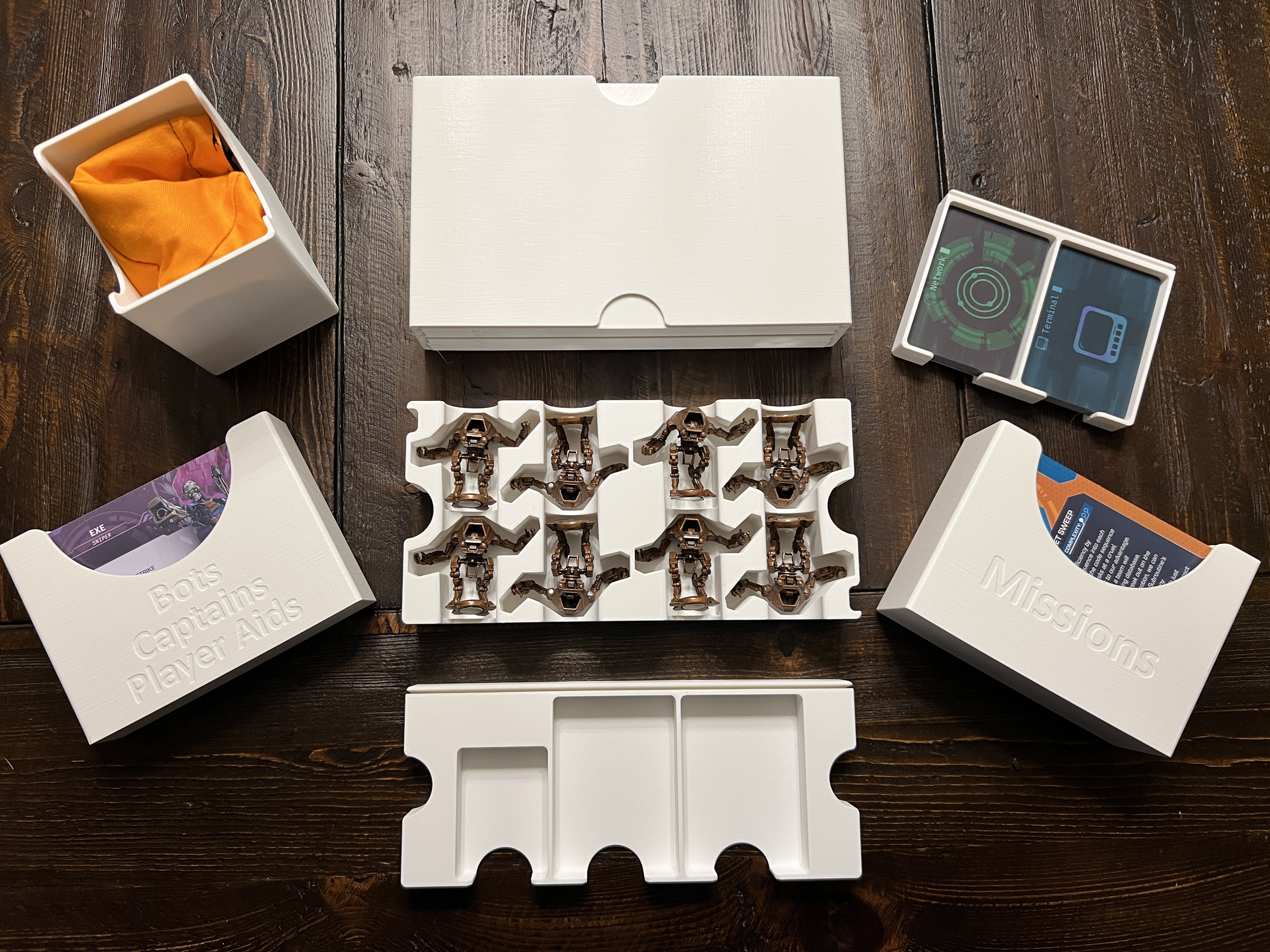 Bộ Insert / Khay Đựng Burncycle - Chứa Tất Cả Bản Mở Rộng và Cả Hai Bộ Brassmags