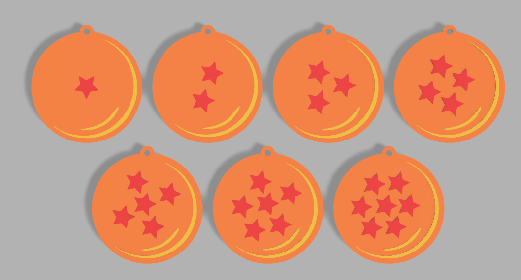 Trái Cầu Rồng Giáng Sinh Esferas del Dragon Navideñas