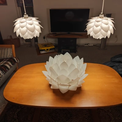 Đèn Hoa Sen Lớn được phóng to 175%