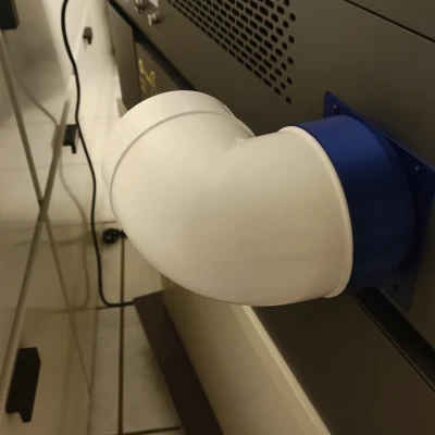 Adapter Ống Xả 100mm Cho Xtool P2