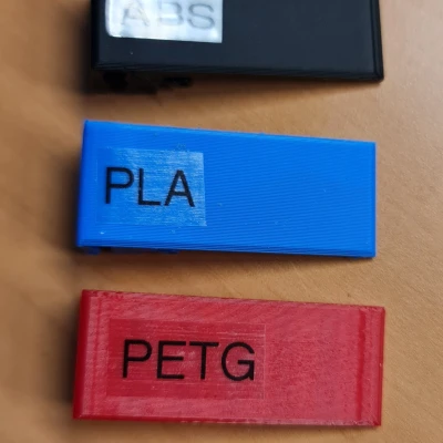 Nhãn và Đế giữ Cuộn Filament