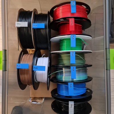 Nhãn và Đế giữ Cuộn Filament