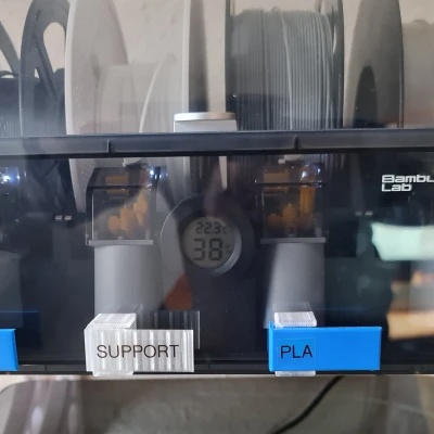 Nhãn và Đế giữ Cuộn Filament