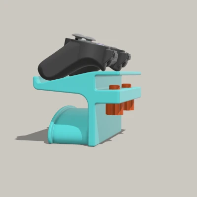 Kẹp bàn để đựng tai nghe trùm đầu với đế cho tay cầm chơi game hoặc điện thoại