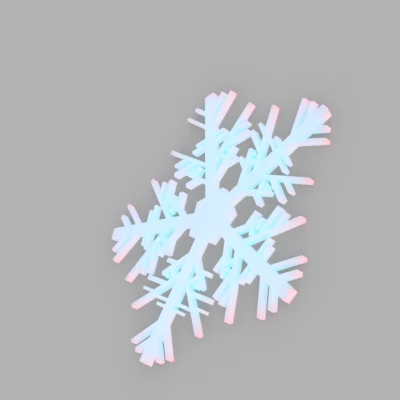 Phụ kiện trang trí hình bông tuyết