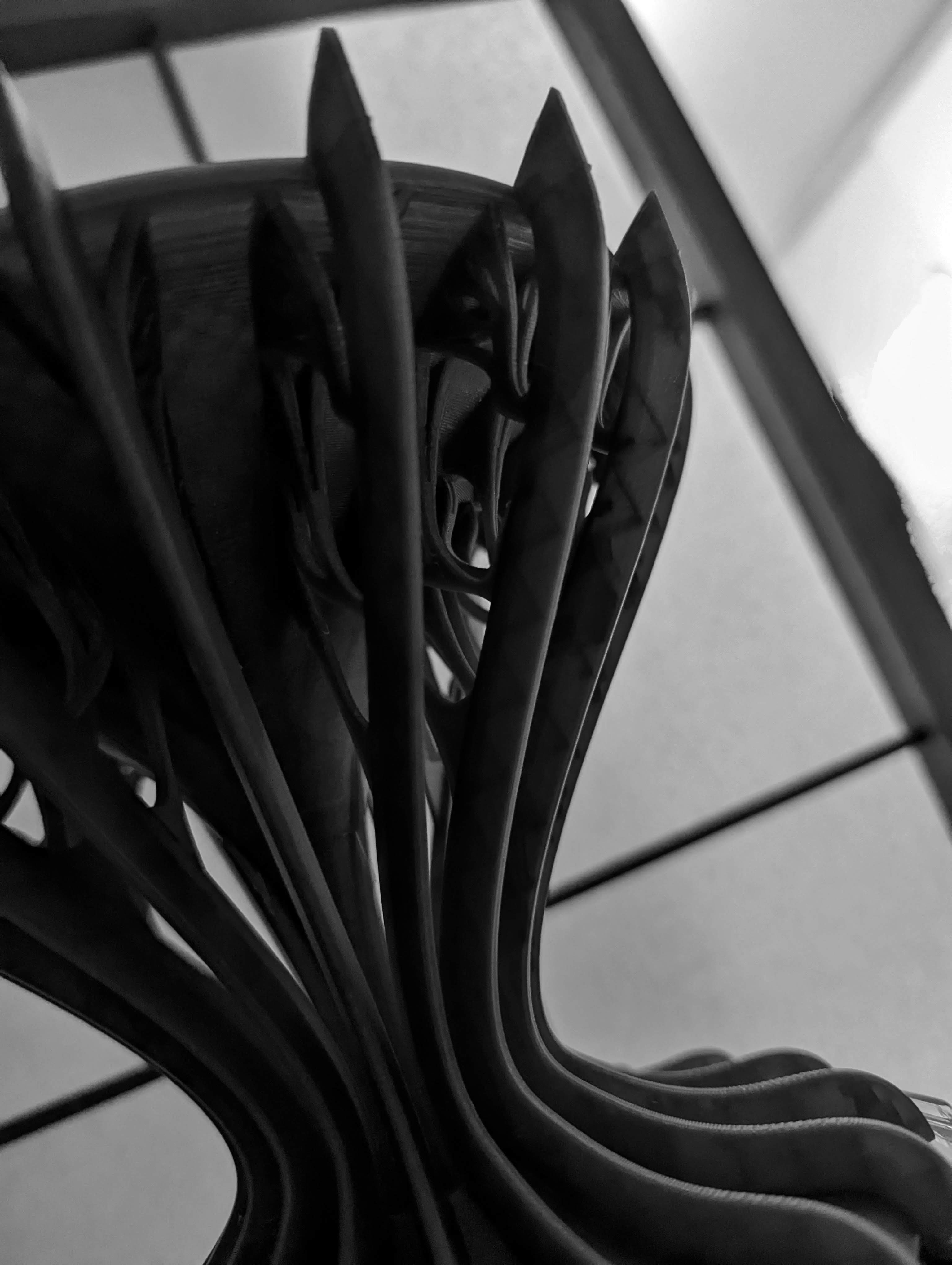 Đĩa Trang Trí Bánh Kiểu Art-Nouveau (Không Cần Support)