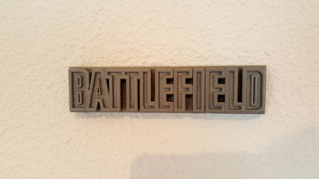 Logo Battlefield Treo Tường Đẹp