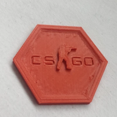 Logo CSGO (Counter Strike Global Offensive) Treo Tường Đẹp Mắt