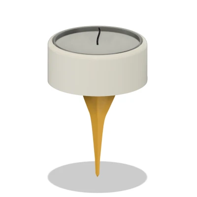 Đế Nến Trà Cho Vòng Nguyệt Quế Giáng Sinh