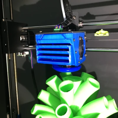 Hộp Quạt Hotend Cải Tiến Cho Anycubic I3 Mega (Bản S, X, Full Metal, BLTouch & E3DV6)