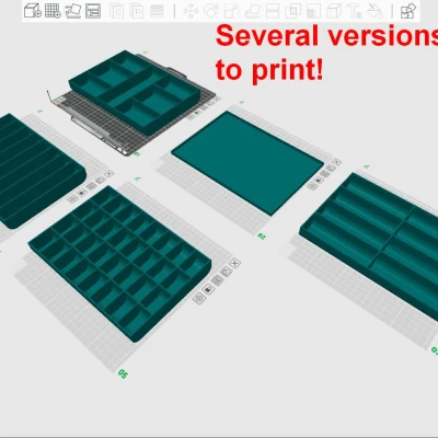 Khay Thu Thập Các Chi Tiết Nhỏ