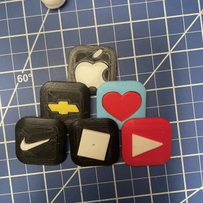 Bộ Sưu Tập 6 Logo Nhiều Màu (Không Cần MMU!)