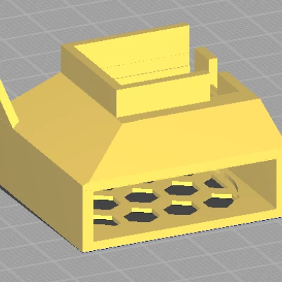 Chụp tản nhiệt quạt 4010 Ender 3 v3 SE