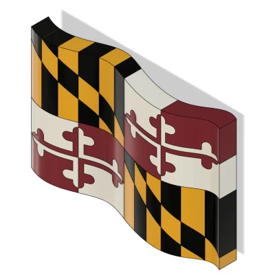 Cờ Maryland Đang Bay!