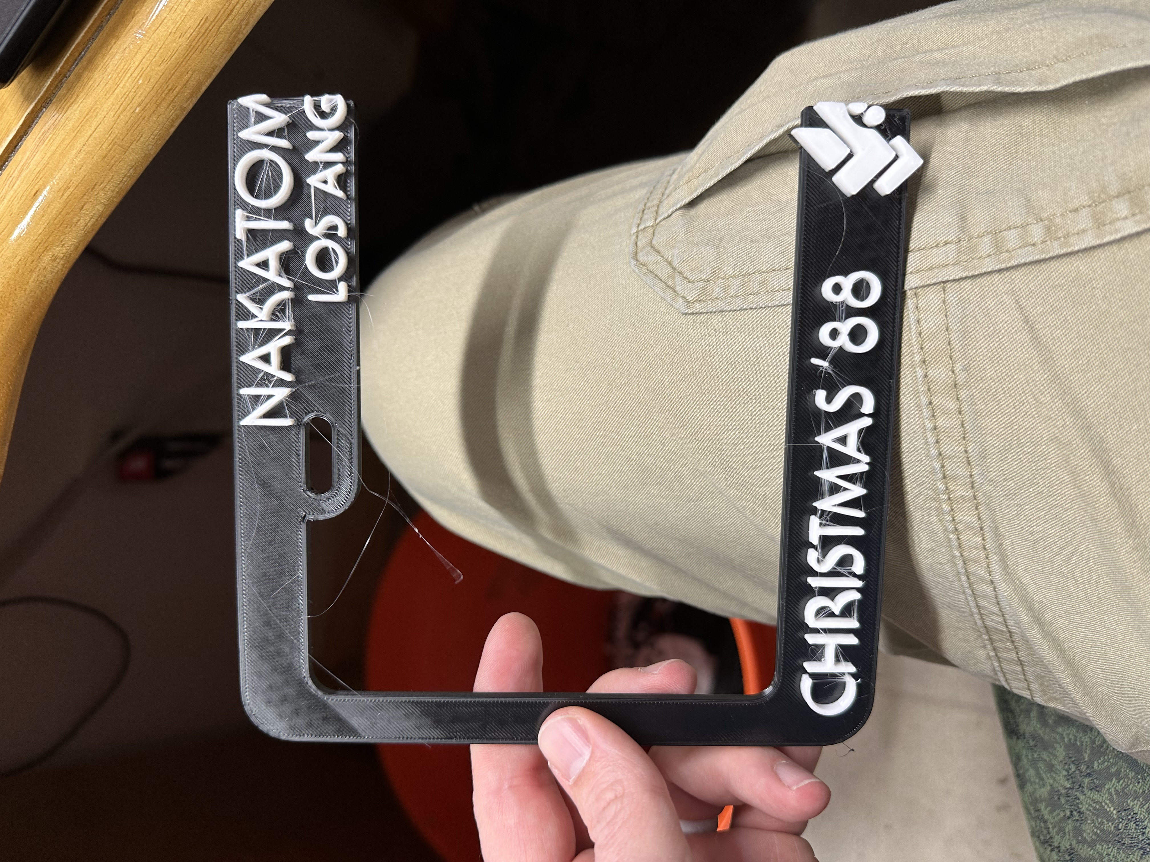 Khung Biển Số "Nakatomi Towers, Giáng Sinh '88" - REMIX