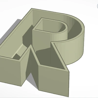 Chậu Cây Đứng LETRA R